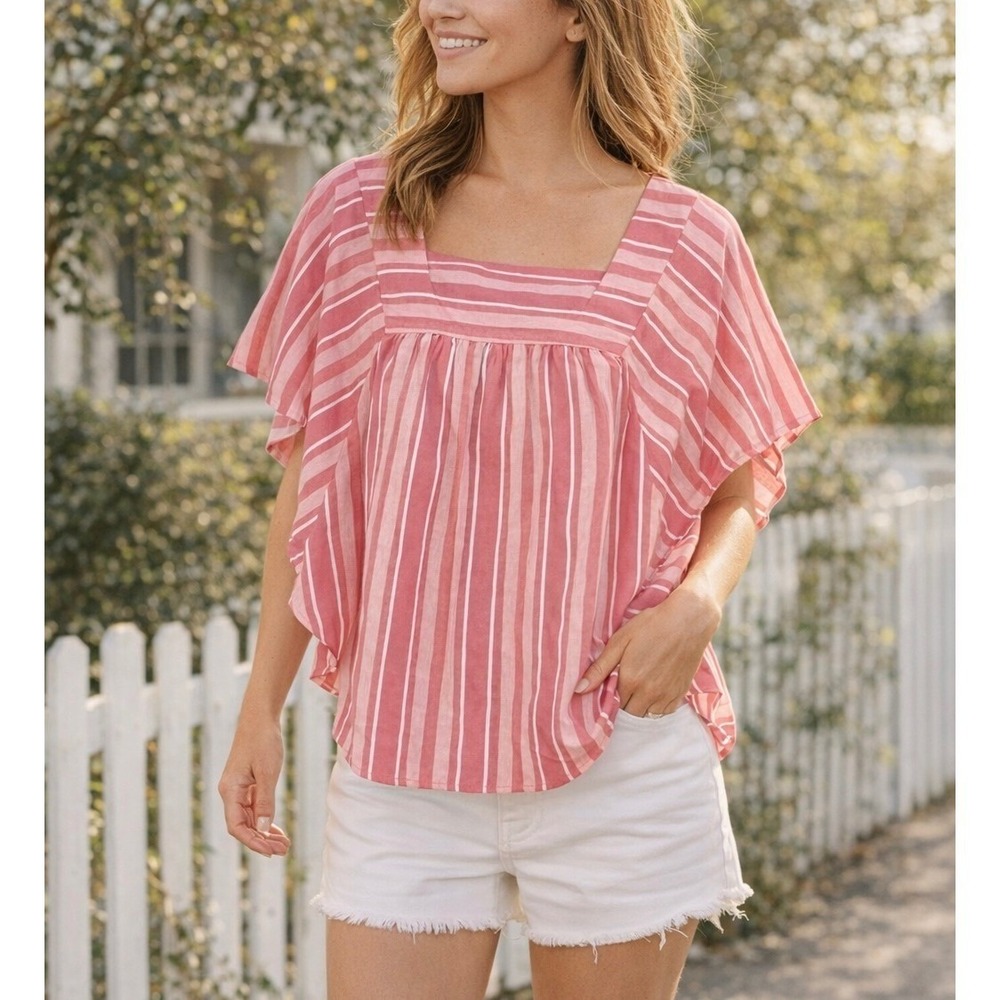 Tommy Hilfiger Women's Top Blouse Stripes